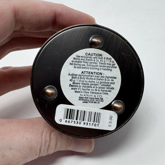 Bath & Body Works 1.3oz Candle Holders Lot of 5 Turkey Snowflake Pumpkin Holiday - Picture 9 of 13